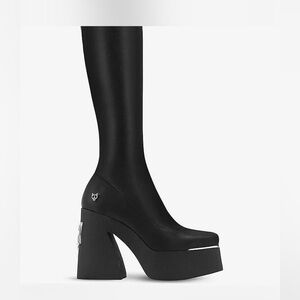 Naked Wolfe Impact Black Boots